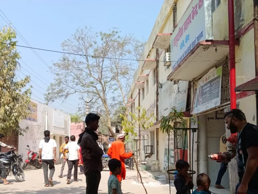 पन्ना मध्य प्रदेश: स्वास्थ्य केन्द्र नरदहा का वर्षों से नहीं खुला ताला