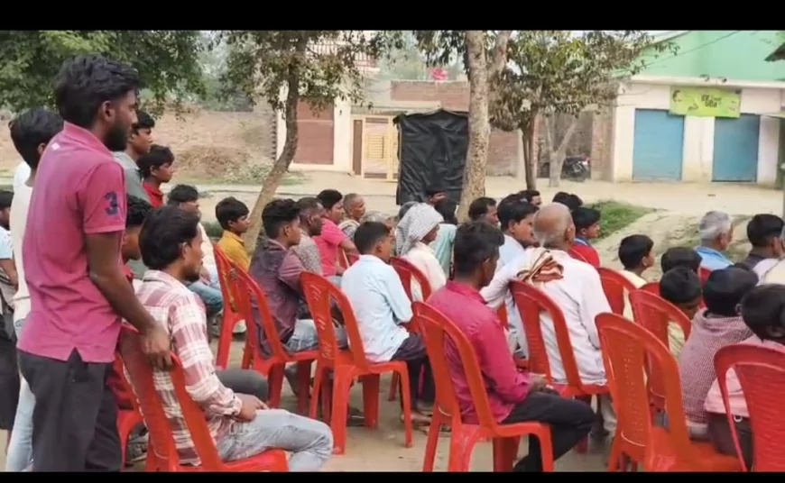 सीतापुर: ग्राम कांतापुरवा, तहसील बिसवां में भीम आर्मी की बैठक सफलतापूर्वक संपन्न हुई।