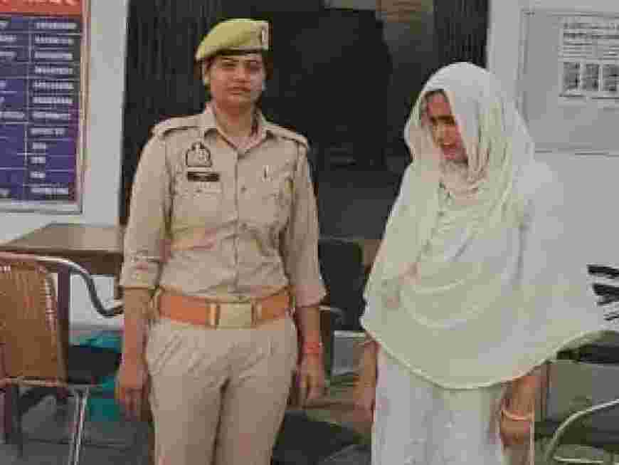 चोरी के जेवर और नगदी सहित महिला गिरफ्तार:सिधौली पुलिस ने आरोपी महिला को जेल भेजा, नकद रुपए व सफेद धातु की पायल बरामद किया: