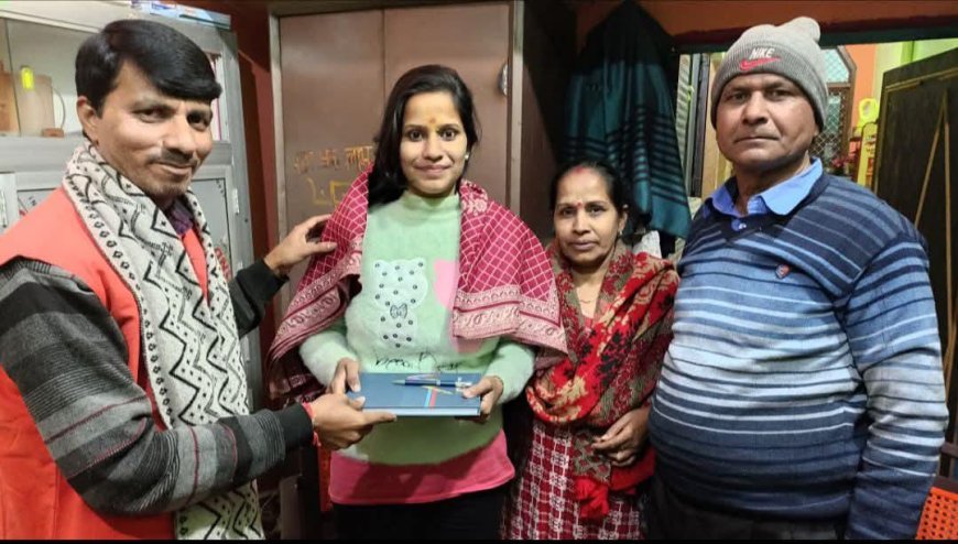 बांदा जिले के नरैनी निवासी श्री रमेशचंद्र गुप्ता जी की सुपुत्री स्नेहा गुप्ता (समीक्षा अधिकारी) को नायब तहसीलदार पद पर सफलता प्राप्त करने पर हार्दिक बधाई एवं अनंत शुभकामनाए