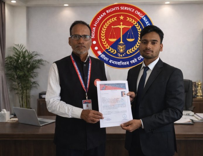 भारतीय मानवाधिकार सेवा संगठन द्वारा श्री मोहन जी को सीतापुर जिले का जिला अध्यक्ष के पद पर नियुक्त किया गया ओर संगठन की जिम्मेदारी सौंपी गई।