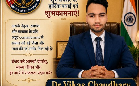 डॉ विकास चौधरी जी को भारतीय मानवाधिकार सेवा संगठन की तरफ से जन्मदिन की बहुत-बहुत बधाई और शुभकामनाएं।