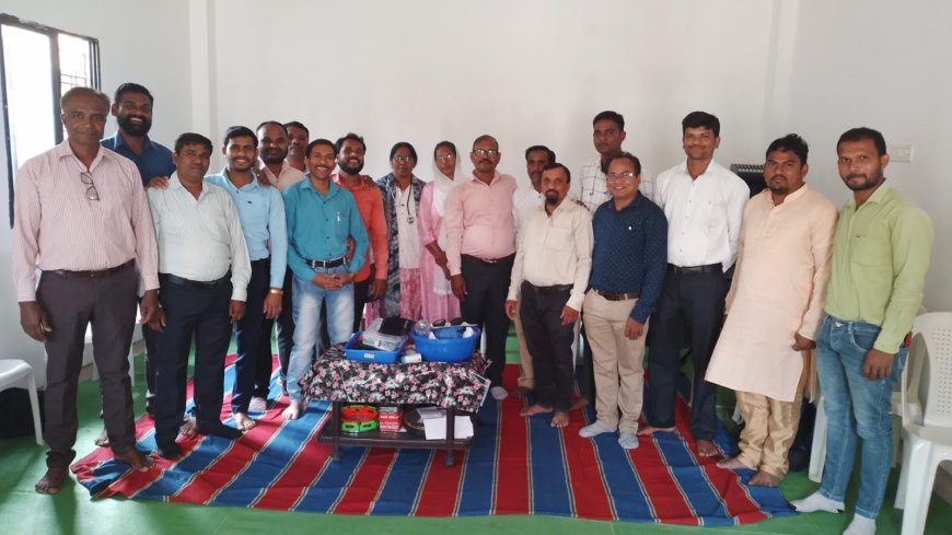 महाराष्ट्र नागपुर: भारतीय मानवाधिकार सेवा संगठन की टीम द्वारा किया गया हेल्थ कैंप का आयोजन.