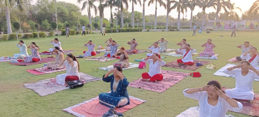 प्रेस विज्ञप्तिः कलमेश्वर तहसील में उत्साहपूर्वक मनाया गया अंतरर्राष्ट्रीय योग दिवस