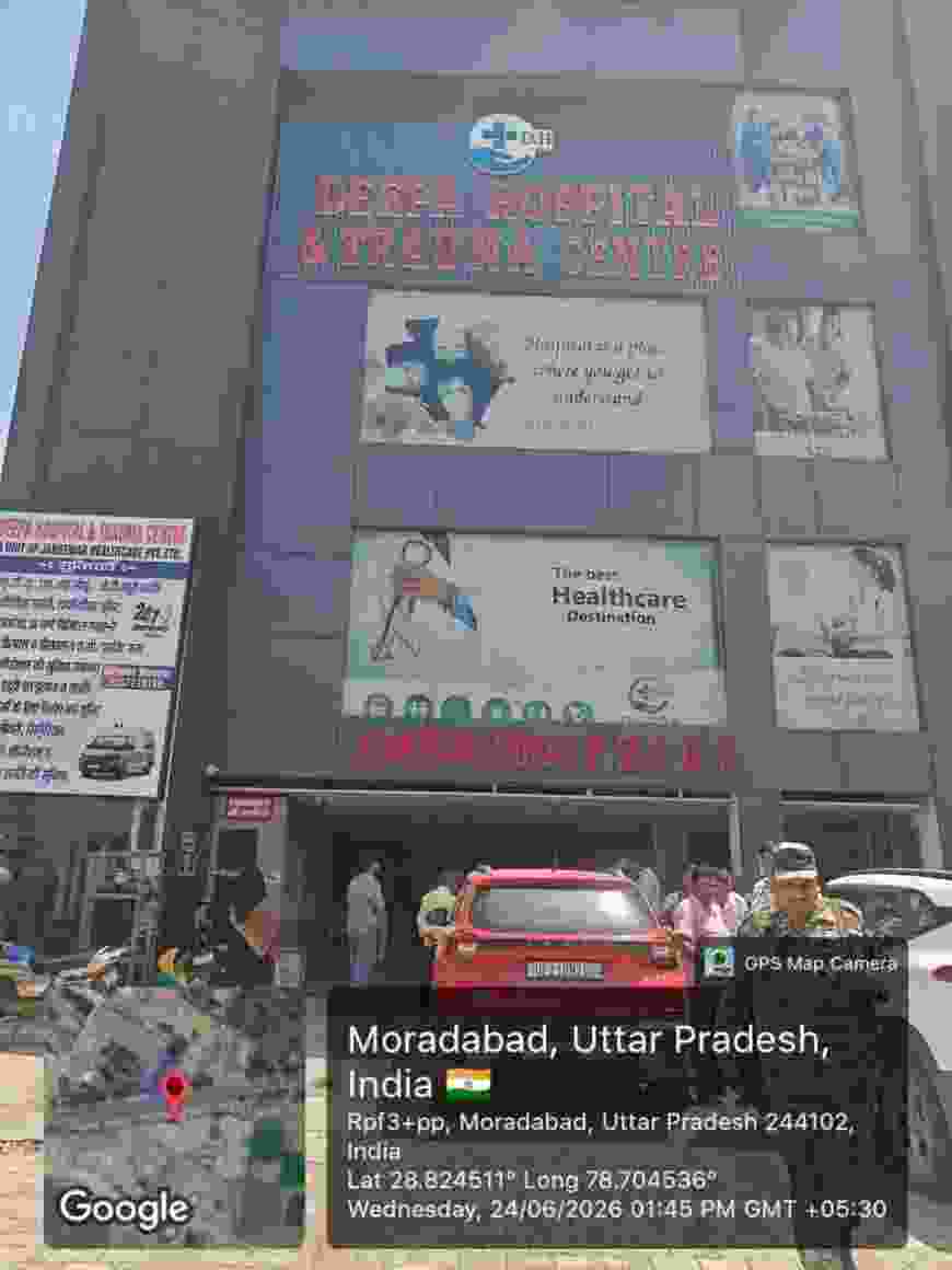 मुरादाबाद में प्रशासन ने नियमों के उल्लंघन पर बड़ी कार्रवाई करते हुए दीपा हॉस्पिटल को सील कर दिया है।