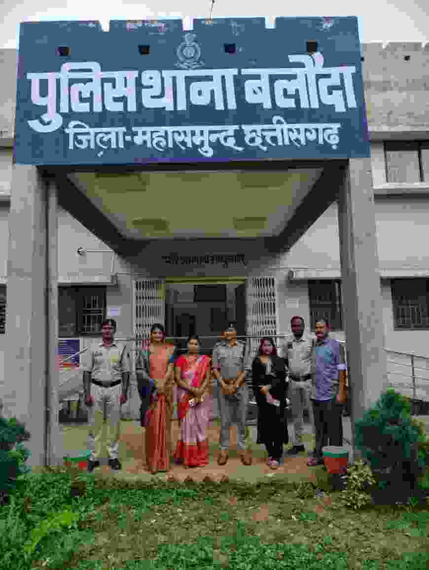 THE GLOBAL INDIA NEWS TODAY | छत्तीसगढ़ पुलिस जवानों की कलाई पर बंधी राखी, बहनों ने जताया सम्मान और अपनापन दिनांक: 28 अगस्त 2026
